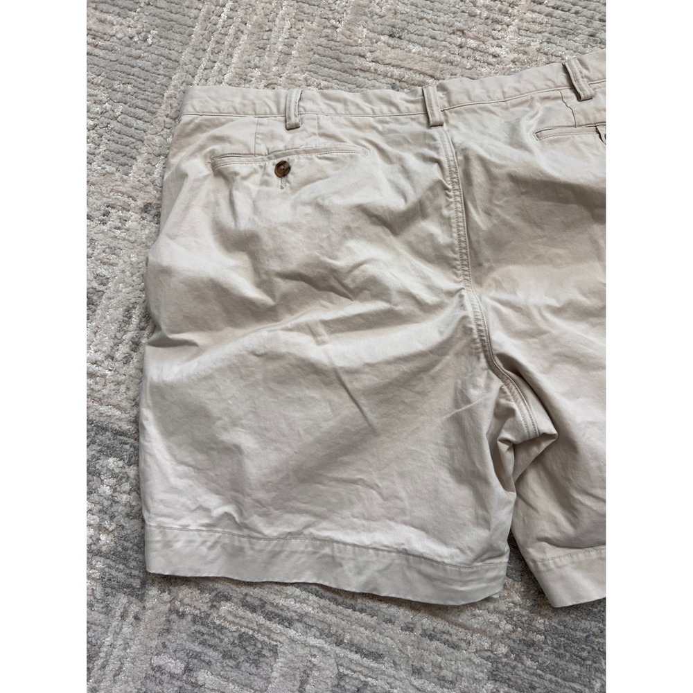 Polo Ralph Lauren Mens Chino Shorts 42 Stretch Straight Fit Beige Casual - Picture 11 of 16